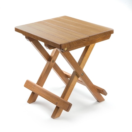 Whitecap Grooved Top Folding Tray Table 60034